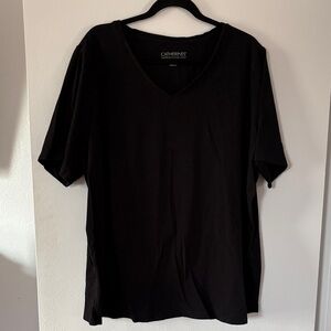 Catherines Classic Black Short Sleeve Tee